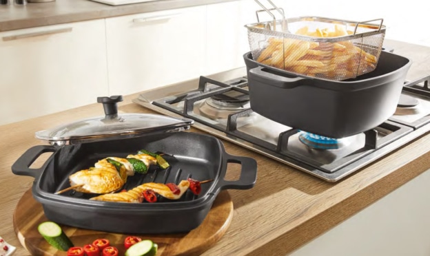 Lidl : Set multifonction en fonte d’aluminium Ernesto à 29,99€