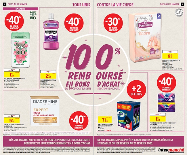 offre de remboursement intermarché