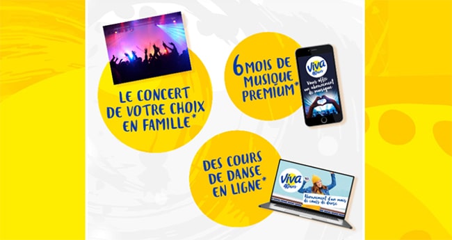 Gagnez un concert en famille, 6 mois de musique ou des cours de danse en ligne avec Viva de Candia