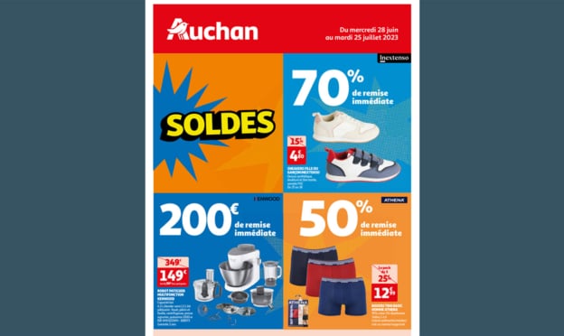 Catalogue Soldes Auchan été 2023