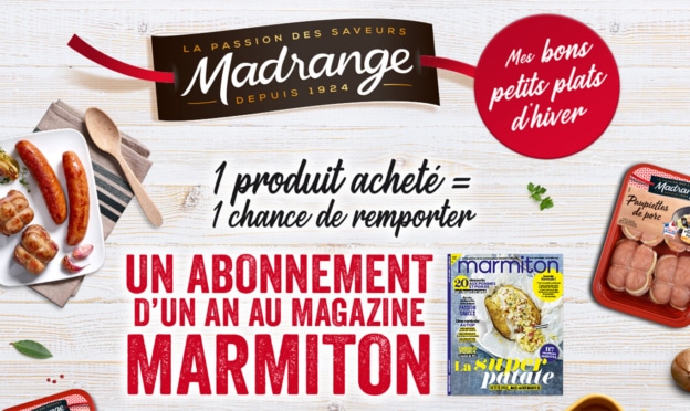 Jeu Cuisinez avec Madrange (achat) : Abonnements magazine Marmiton