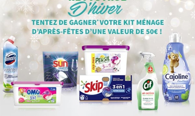 Jeu Le Blanc Ma Vie en Couleurs : Packs ménager à gagner