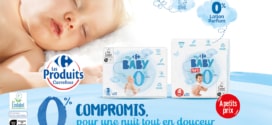 Test de couches My Carrefour Baby 0% : 3’000 packs gratuits