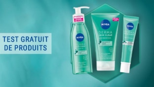 Test de la gamme Nivea  Derma Skin Clear : 200 soins gratuits