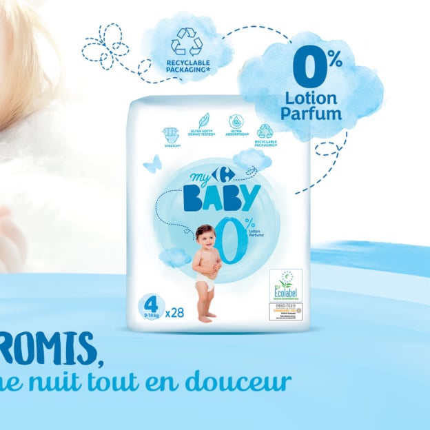 Test de couches My Carrefour Baby 0% : Packs gratuits