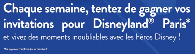 Les cadeaux à gagner au concours Cuisinons en famille Disney de Carrefour