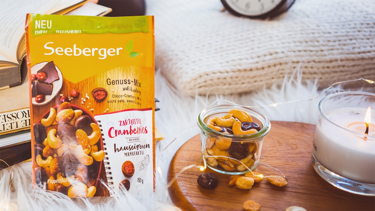 Test Seeberger : 150 packs Choco-Cranberry Mix gratuits