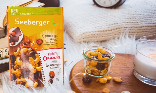 Test Seeberger : 150 packs Choco-Cranberry Mix gratuits