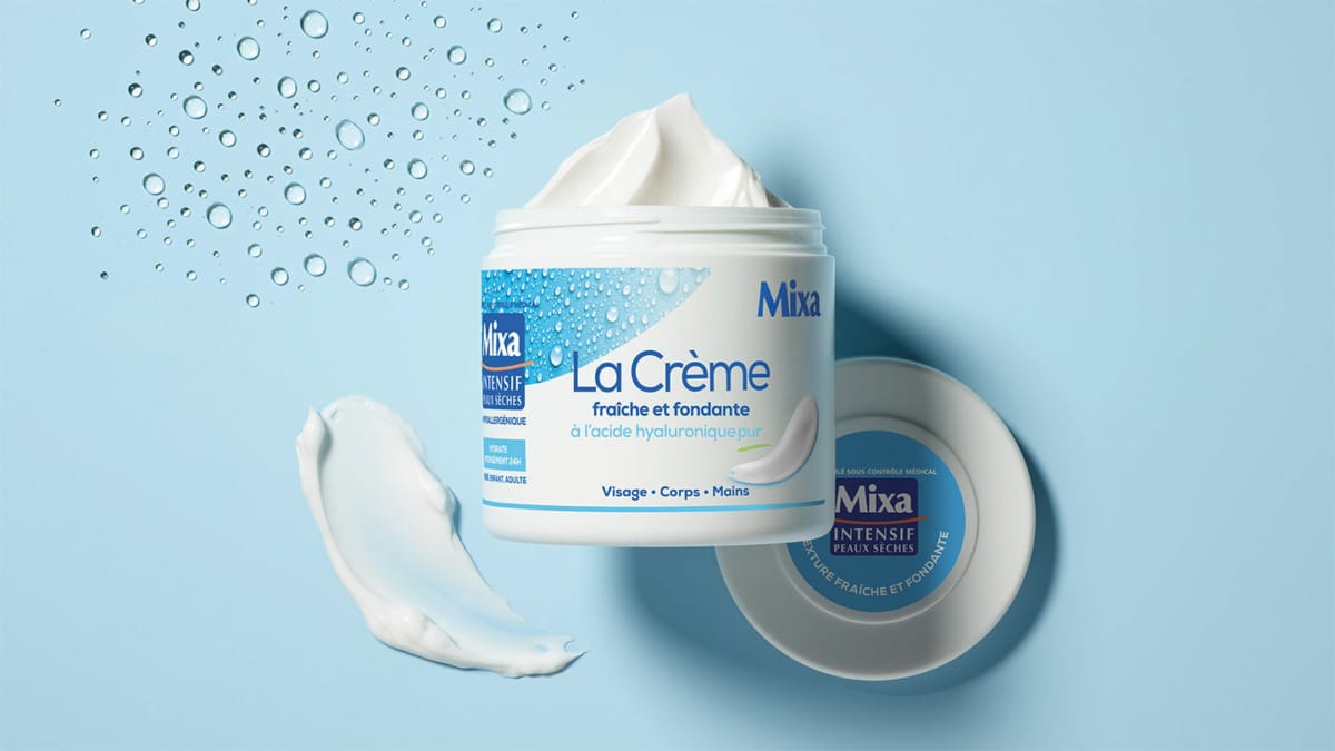 Test Mixa : 1’000 soins « La Crème fraîche et fondante » gratuits