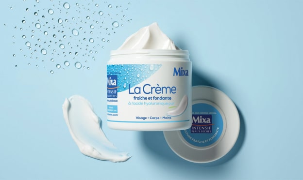 Test Mixa : 1’000 soins « La Crème fraîche et fondante » gratuits