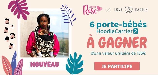 remporter un porte-bébé HoddieCarrier 2 de Love Radius avec La Boîte Rose