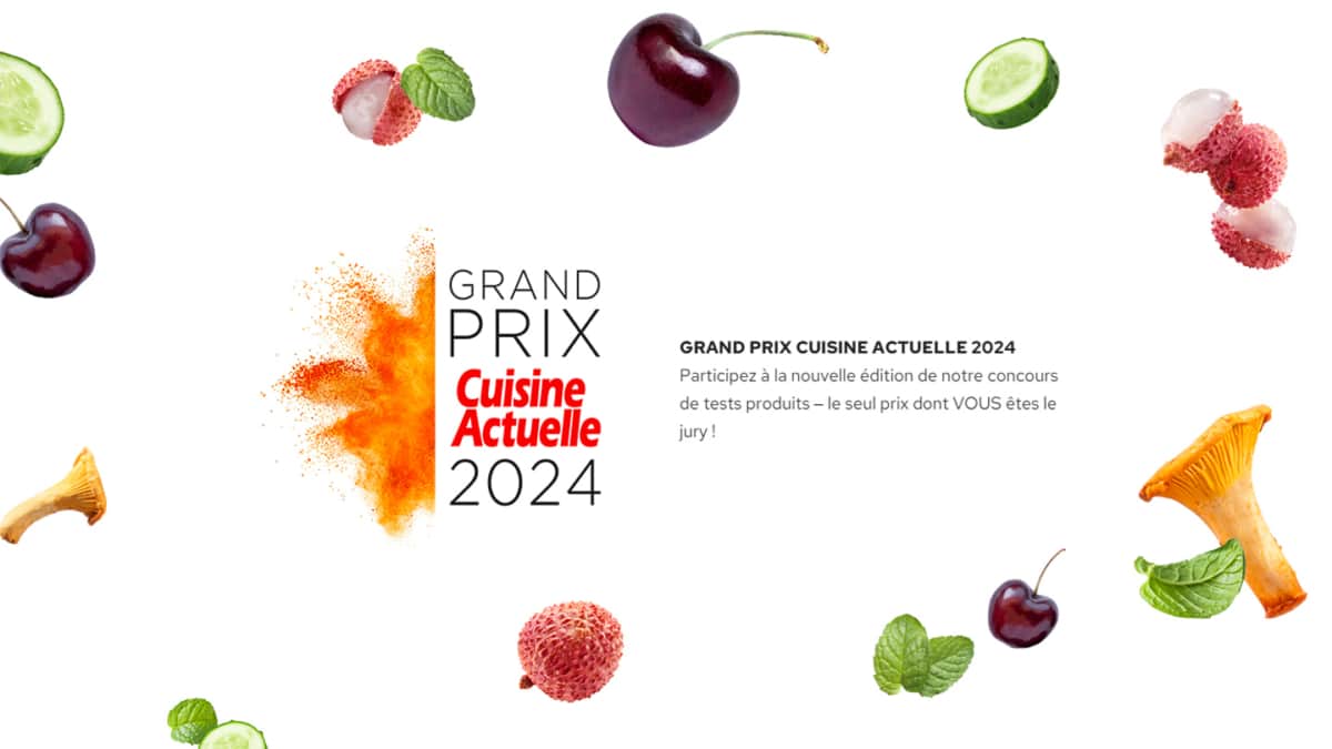 Prix Cuisine Actuelle 2024 : 1’000 paniers gourmands gratuits