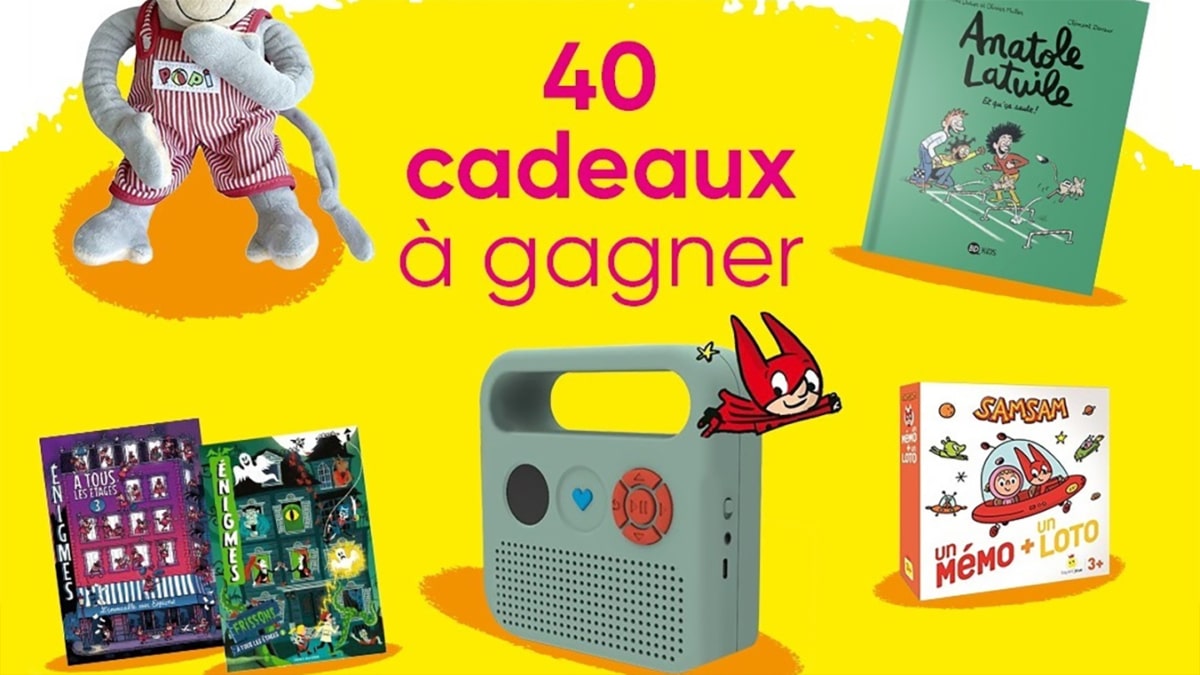 Jeu Bayard Jeunesse : 40 cadeaux pour enfants à gagner