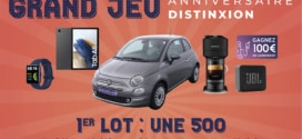 Jeu Distinxion : Voiture Fiat 500 et autres lots à gagner