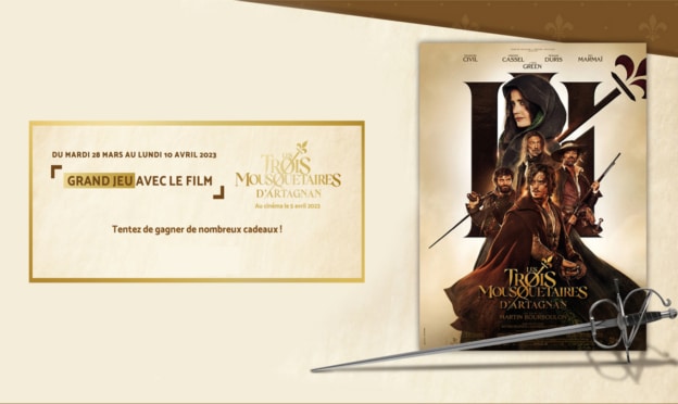 Jeu Les Trois Mousquetaires D’Artagnan de Netto à code