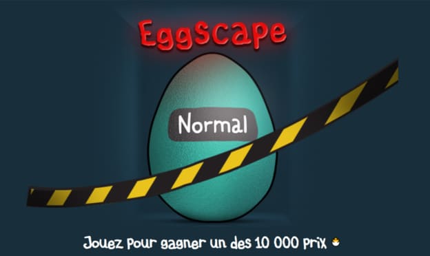 Jeu Normal Eggscape pour Pâques : 13’950 lots à retirer en magasin