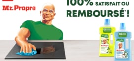 Mr.Propre Satisfait ou Remboursé : Nettoyant liquide gratuit via ODR