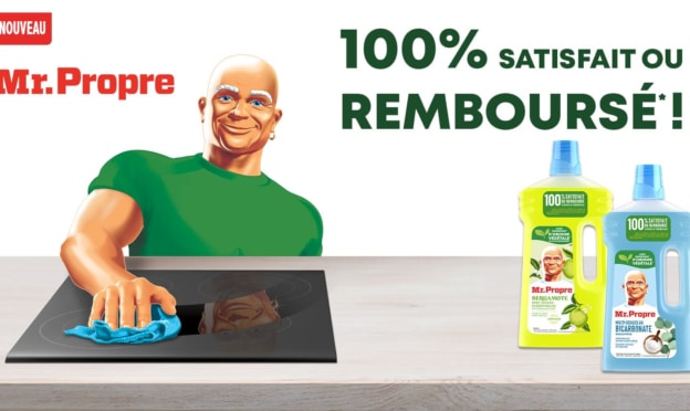 Mr.Propre Satisfait ou Remboursé : Nettoyant liquide gratuit via ODR