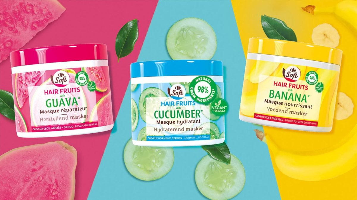 Test Carrefour Soft : 9’000 masques Hair Fruits gratuits