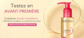 Test Bioderma : 150 huiles micellaires Créaline gratuites