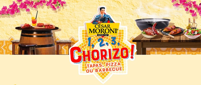 gagnez une box Chorizo Party, un abonnement à Marmiton ou un chorizo avec Cesar Moroni