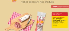 Cochonou offre gourmande : 1 produit acheté = 10€ offerts en bons