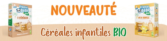 Recevez gratuitement un échantillon de céréales infantiles France bébé Bio