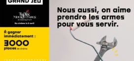 Jeu Bricorama 3 Mousquetaires : 3’000 places de ciné… à gagner