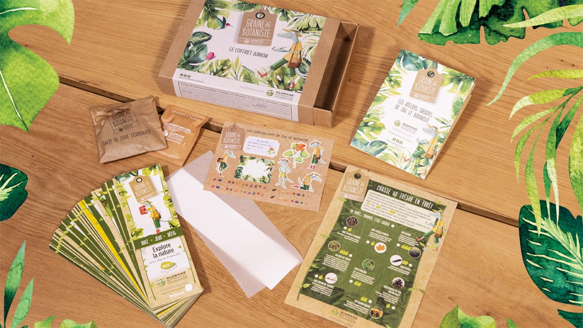 Jeu Klorane Botanical : 1000 coffrets junior « Graine de Botaniste »