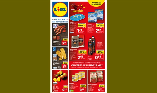 Catalogue Lidl « A vos marques » du 24 au 30 mai 2023