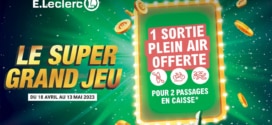 Le super grand jeu d’avril de Leclerc : 2 tickets = 1 activité Horizon offerte