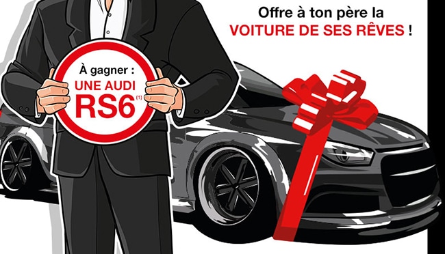 Gagner une voiture Audi RS6