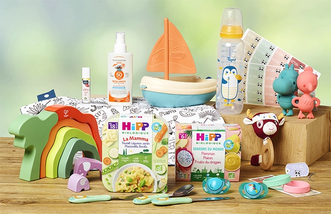 Gagnez un coffret de cadeau pour bébé avec Hipp
