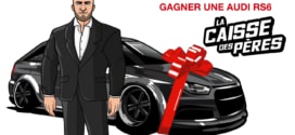 Jeu Celio Caisse des Pères : 1 voiture Audi RS6 à gagner