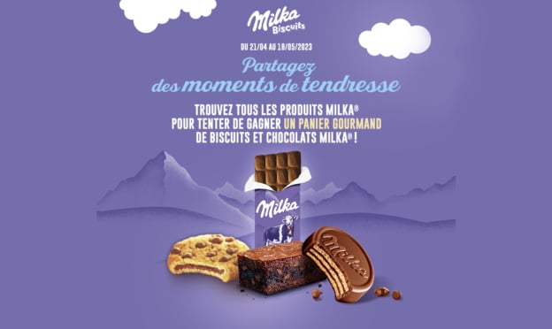 Jeu Ma Vie en Couleurs : 10 paniers gourmands Milka à gagner