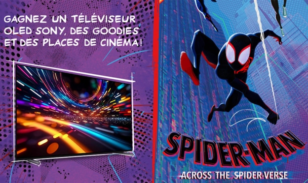 Jeu Son-Vidéo.com : TV Sony OLED et lots Spider-Man à gagner