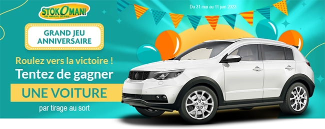 Tentez de gagner une voiture Dacia Duster avec Stockomani