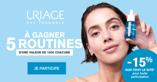 Tentez de remporter une routine de cosmétiques Uriage