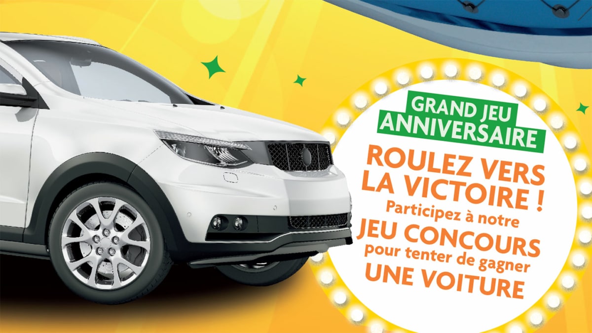 Jeu Anniversaire Stockomani : Voiture Dacia Duster à gagner