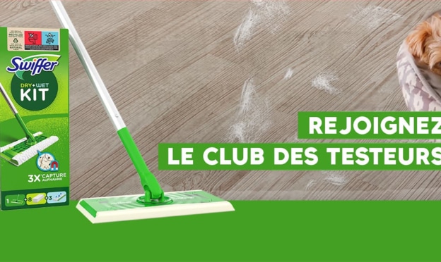 Jeu Envie de Plus : Balais Swiffer gratuits à gagner