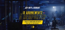 Jeu Fitness Park 100% gagnant : Abonnements et code promo à gagner