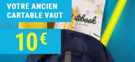 Auchan reprise Cartable 2025 : 10€ offerts en bon
