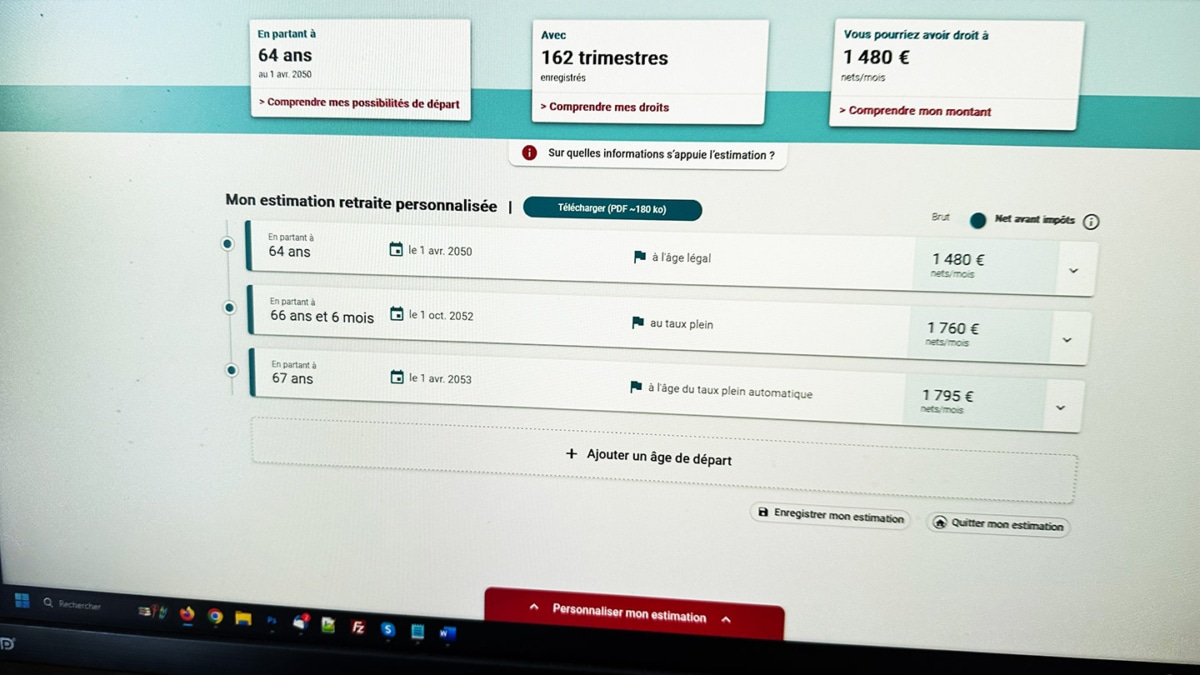 Info réforme retraite : Le simulateur officiel pour connaitre votre nouvel âge de départ et votre pension