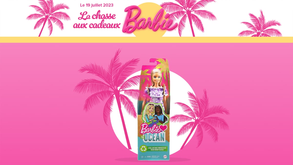 La chasse aux cadeaux Barbie de Carrefour : 1 poupée gratuite par enfant