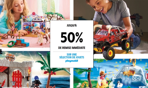 Vignettes Intermarché : Jusqu’à 50% de remise sur des jouets Playmobil