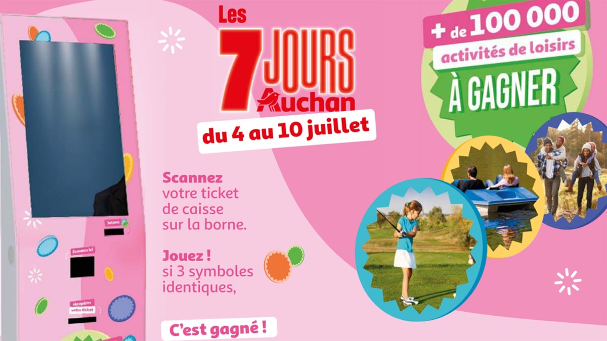 Jouez sur 7jours-auchan.fr pour tenter de gagner une activité Horizon offerte