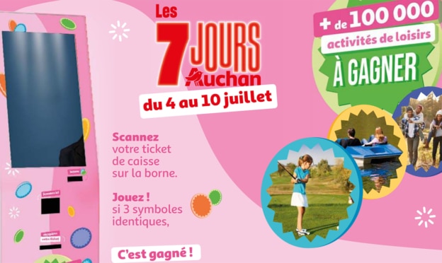 Jouez sur 7jours-auchan.fr pour tenter de gagner une activité Horizon offerte