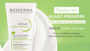 Test Bioderma : 185 baumes Hydra Cleanser Sébium gratuits