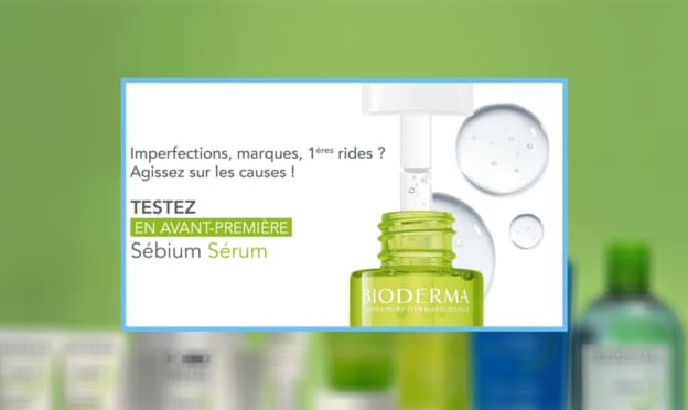 Test Bioderma : 200 sérums Sébium gratuits