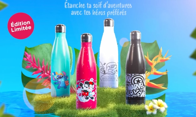 Total Energies : Bouteilles isothermes Disney à 8,99€